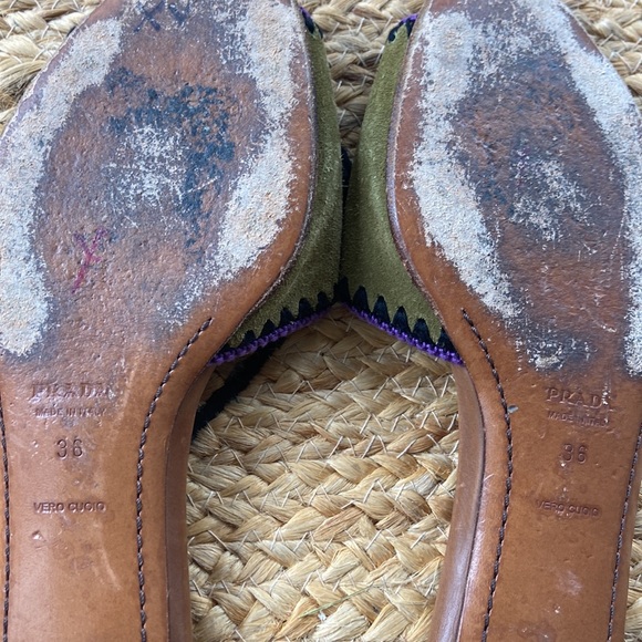 Prada Green Sandals - Picture 9 of 9